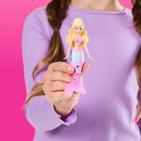 Фото - Інтерактивна лялька Pets & Robo Alive S1 – Чарівна русалочка перлинна черепашка (9567D)