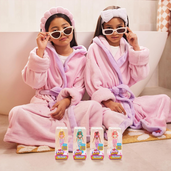 Фото - Інтерактивна лялька Pets & Robo Alive S1 – Чарівна русалочка перлинна черепашка (9567D)