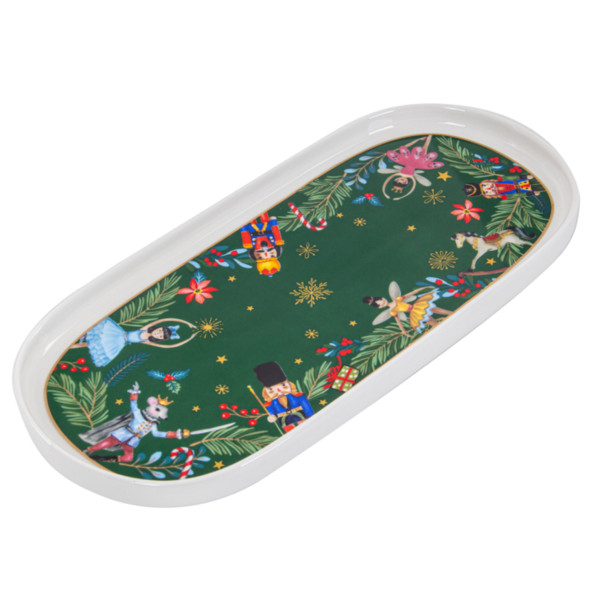 Фото - Блюдо Lefard Green Christmas 25 см (922-075)