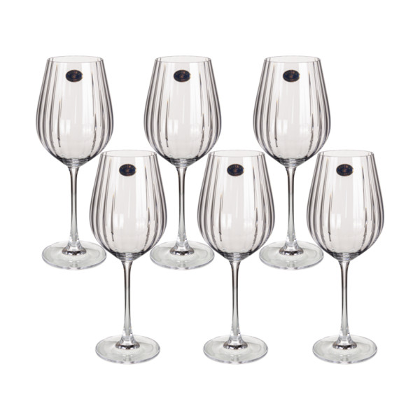 Фото - Набор бокалов Bohemia Columba optic 400 мл 6 шт. (024-491)