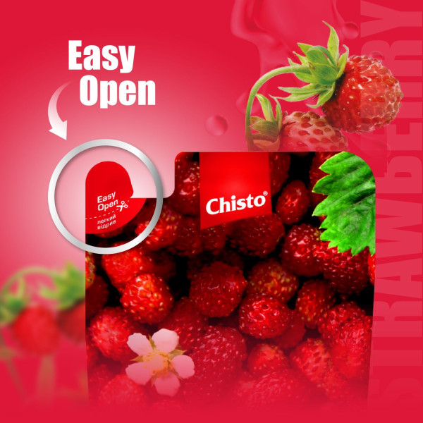 Фото - Жидкое мыло для рук Chisto Fruttino дой-пак 450 мл Strawberry (4820204703509)