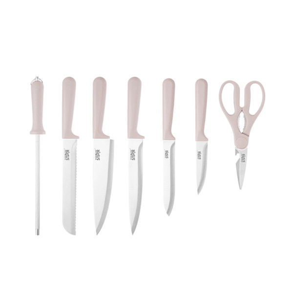 Фото - Набір ножів WinningStar 7 пр. Beige (WNNGS-ST-7802-BG)