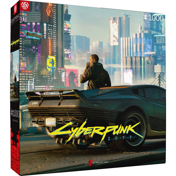 Фото - Пазли (8 +) Good Loot Cyberpunk 2077: Mercenary on the Rise Puzzles 1000 шт. (5908305240341)