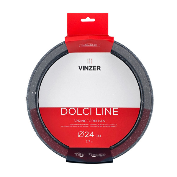 Фото - Форма для выпечки Vinzer Dolci Line 24x7 см (50786)