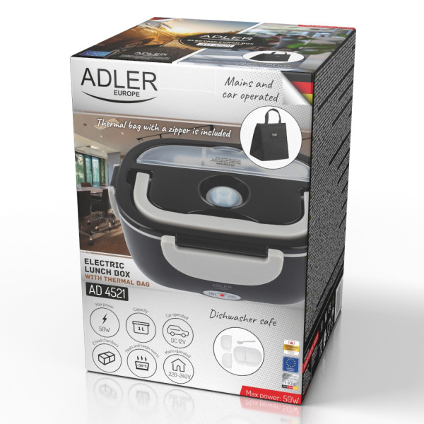 Фото - Ланч-бокс с подогревом Adler AD 4521