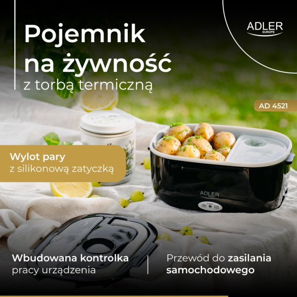 Фото - Ланч-бокс с подогревом Adler AD 4521