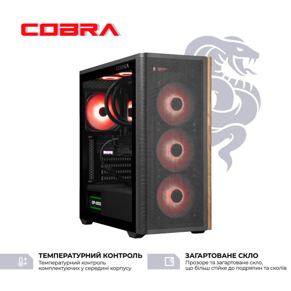 Фото - Системний блок Cobra Gaming Windows 11 Home (I147KF.64.H1S5.97XT.25550W)