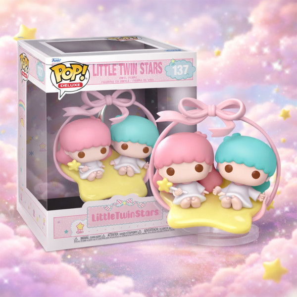 Фото - Колекційна фігурка FUNKO POP! серії Hello Kitty - МАЛЕНЬКІ ЗІРКИ-БЛИЗНЮКИ: КІКІ І ЛАЛА (90588)