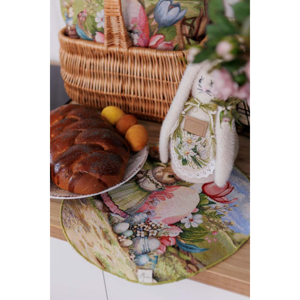 Фото - М'яка іграшка Прованс стопер Зайчик пухнастий молочний 22 см (044592)