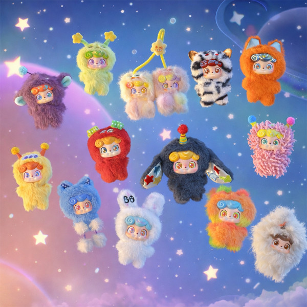 Фото - Колекційна м'яка іграшка Pop Top JOTOYS серії Q.Kid - КОСМО-ХВИЛИ в асортименті (JO-2025044)