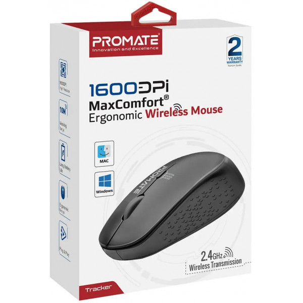 Фото - Мышь беспроводная Promate Tracker Black