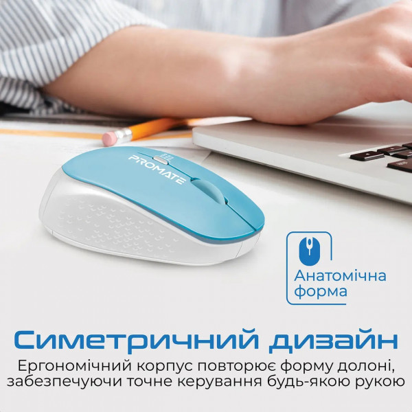 Фото - Миша бездротова Promate Tracker Blue