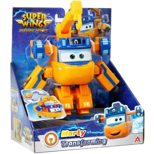 Фото - Коллекционная фигурка Super Wings Transforming Marty (EU780234)