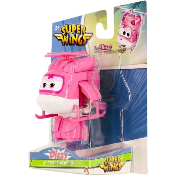 Фото - Колекційна фігурка Super Wings Transforming Dizzy (EU780622)