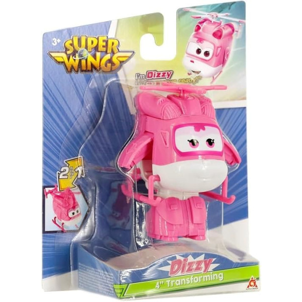 Фото - Колекційна фігурка Super Wings Transforming Dizzy (EU780622)