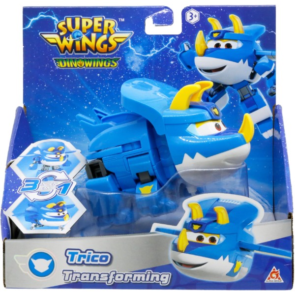 Фото - Коллекционная фигурка Super Wings Transforming Trico (EU790242)