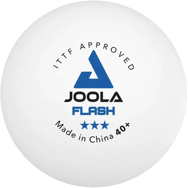 Фото - Набор мячей для настольного тенниса Joola Flash 40+ White ITTF 3 шт. (40042)