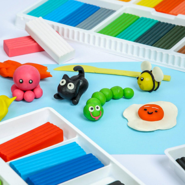 Фото - Пластилин классический YES 24 цв. 480г Stumble Guys (540711)