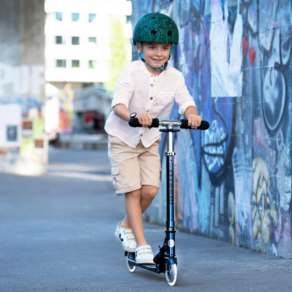 Фото - Двоколісний самокат Micro серії Sprite LED – Перламутровий мікс (SA0294)