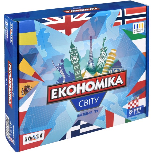 Фото - Настольная игра (8+) Strateg Экономика мира (31028)