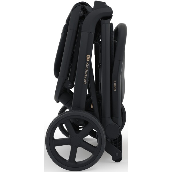 Фото - Коляска прогулочная Kinderkraft Nubi 3 Midnight Black (KSNUBI03BLK0000)