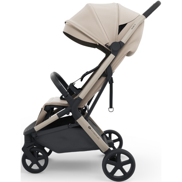 Фото - Коляска прогулочная Kinderkraft Nubi 3 Sand Beige (KSNUBI03BEG0000)