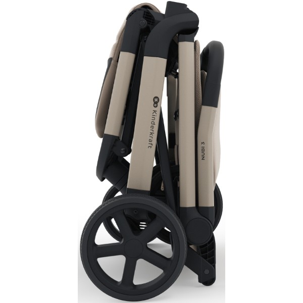 Фото - Коляска прогулочная Kinderkraft Nubi 3 Sand Beige (KSNUBI03BEG0000)