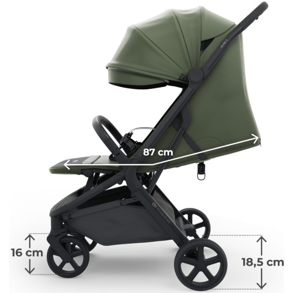 Фото - Коляска прогулочная Kinderkraft Nubi 3 Mystic Green (KSNUBI03GRE0000)
