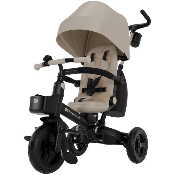 Фото - Триколісний велосипед Kinderkraft Aveo 2 Plus Beige (KRAVEO02BEG0000)