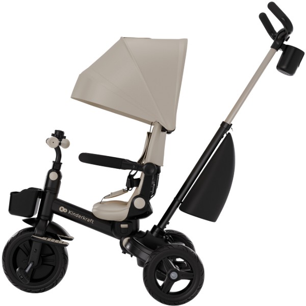 Фото - Триколісний велосипед Kinderkraft Aveo 2 Plus Beige (KRAVEO02BEG0000)