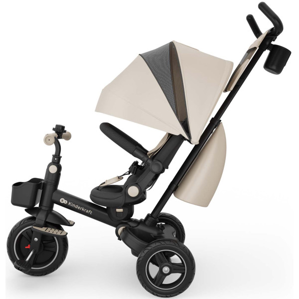Фото - Триколісний велосипед Kinderkraft Spinstep 2 Plus Beige (KRSPST02BEGPL00)