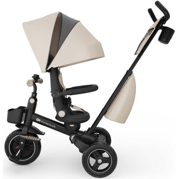 Фото - Триколісний велосипед Kinderkraft Spinstep 2 Plus Beige (KRSPST02BEGPL00)