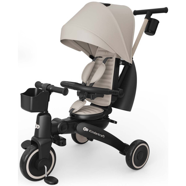 Трёхколёсный велосипед Kinderkraft Jazz 3 Beige (KRJAZZ03BEG0000