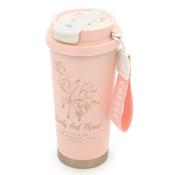 Фото - Термокружка Merlion Coffee 500 мл Pink (42723)
