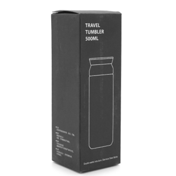 Фото - Термобутылка Merlion 500 мл Black (42783)