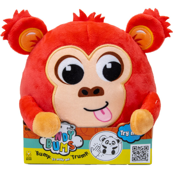 Фото - Інтерактивна тварина Golden Bear Windy Bums мавпа (08548)