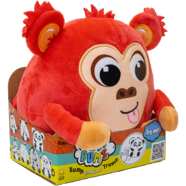 Фото - Інтерактивна тварина Golden Bear Windy Bums мавпа (08548)