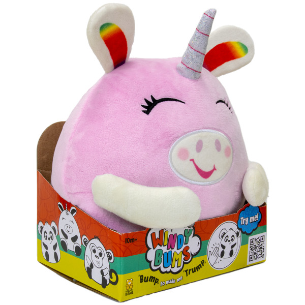 Фото - Інтерактивна тварина Golden Bear Windy Bums єдиноріг (08562)