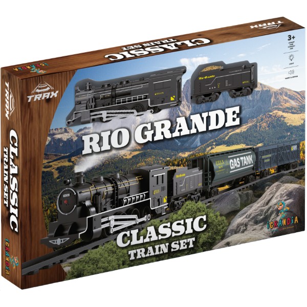 Фото - Залізнична техніка набір TRAIN SET TRAIN SET - RIO GRANDE (72363)
