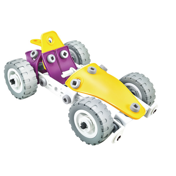 Фото - Пластиковий конструктор STEAM з болками: BUILD AND PLAY 4в1 на 100 деталей (73308)