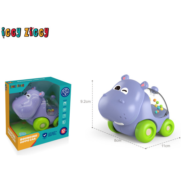 Фото - Каталка IZ TOYS бегемот (75753)