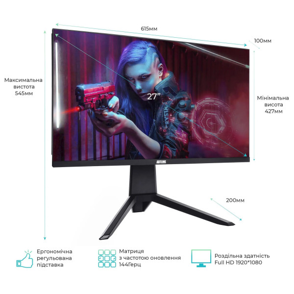 Фото - Комп'ютер-моноблок Artline Gaming G77 (G77v66)