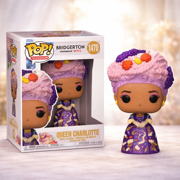 Фото - Коллекционная фигурка FUNKO POP! cерии Бриджертоны ­ КОРОЛЕВА ШАРЛОТТА (72206)