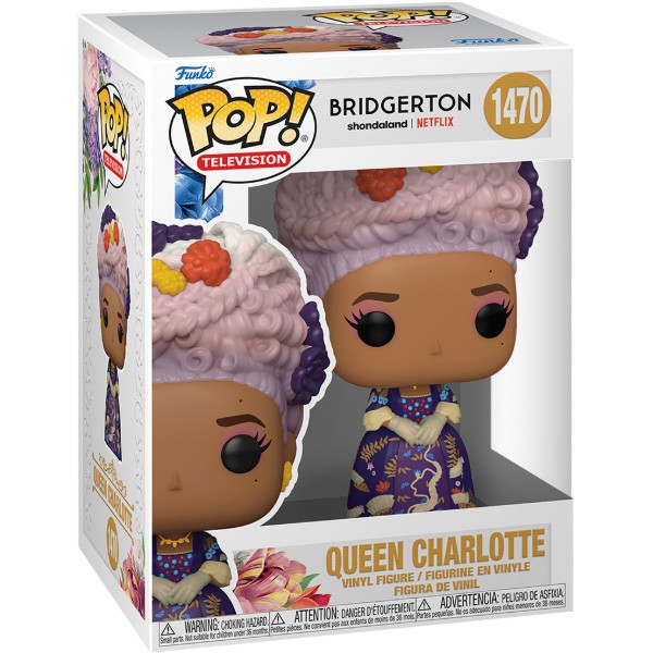 Фото - Коллекционная фигурка FUNKO POP! cерии Бриджертоны ­ КОРОЛЕВА ШАРЛОТТА (72206)