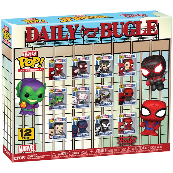 Фото - Набор игровых фигурок FUNKO BITTY POP! серии Человек-паук в ассортименте (88985) Фото - Набор игровых фигурок FUNKO BITTY POP! серии Человек-паук в ассортименте (88985)