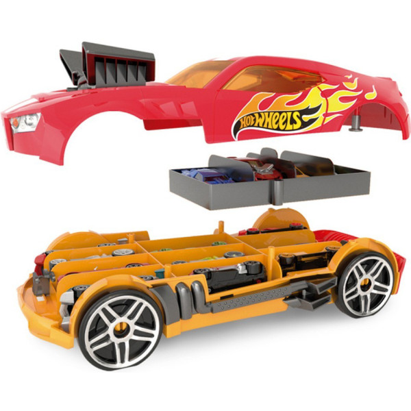 Фото - Базовая машинка Hot Wheels 2в1 красный (HWCC15R)