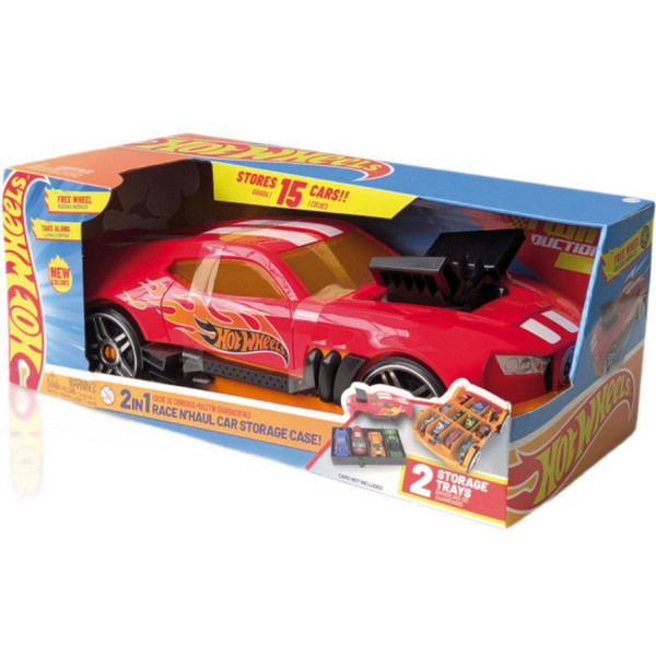 Фото - Базовая машинка Hot Wheels 2в1 красный (HWCC15R)