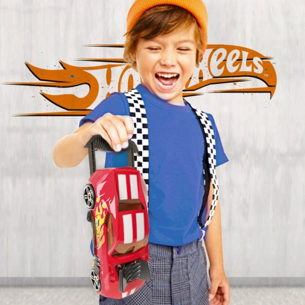 Фото - Базовая машинка Hot Wheels 2в1 красный (HWCC15R)