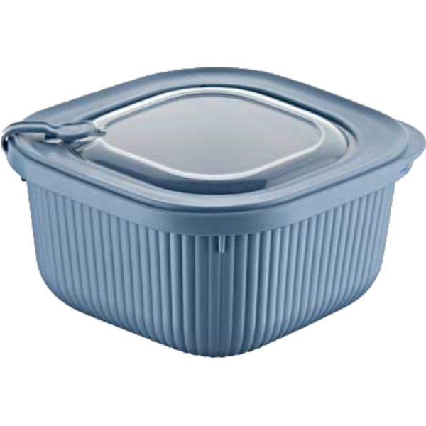 Фото - Ємність для зберігання Dunya 30901-DN-dark-blue MicroLine 0,6 л