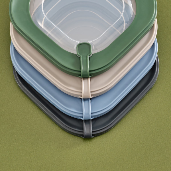 Фото - Ємність для зберігання Dunya 30902-DN-cappuccino MicroLine 1,1 л